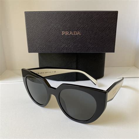 white and black prada|black and white prada glasses.